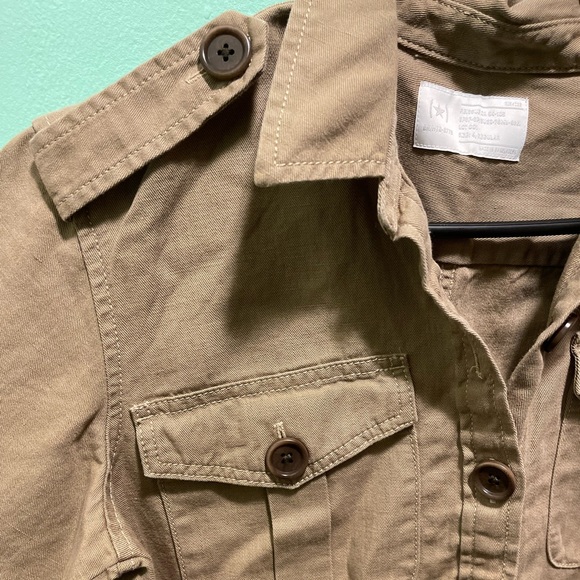 Converse Khaki belted denim romper - Picture 4 of 4